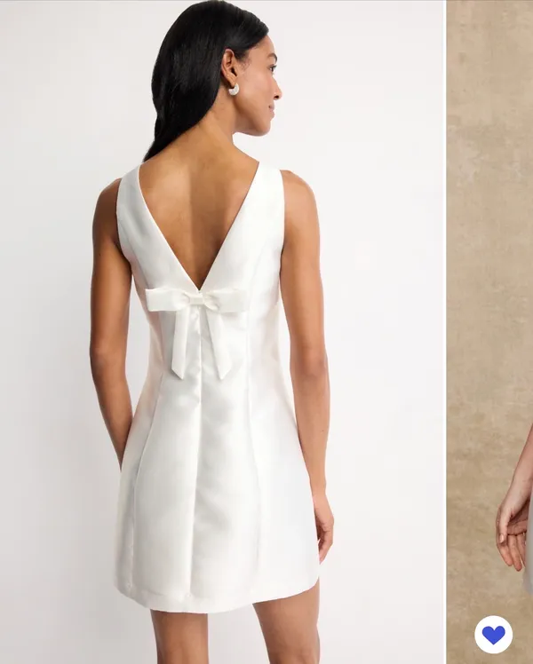 Hutch Daniella Bow Back Mini Dress - Image 2
