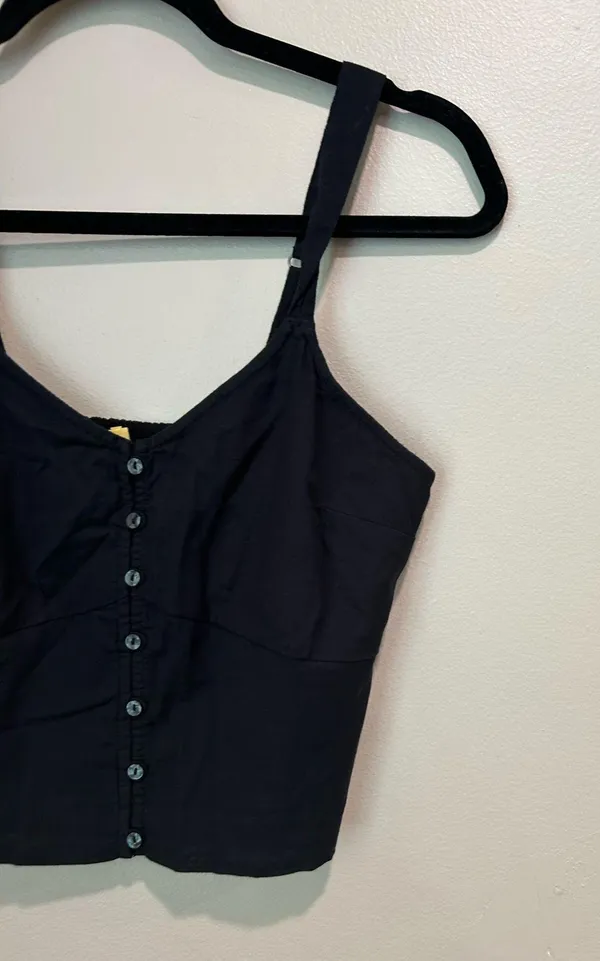 Abercrombie black tank top - Image 2