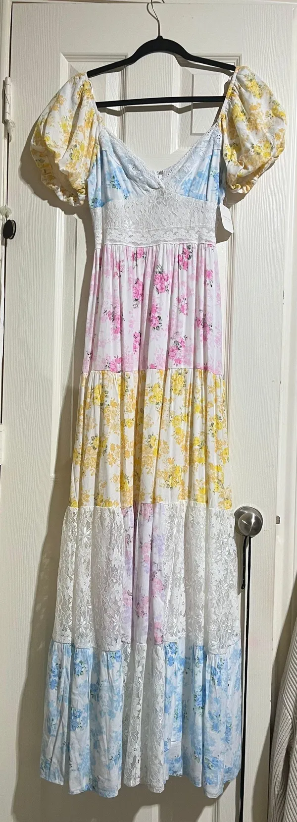 Darcey Patchwork Maxi Dress  - Image 4