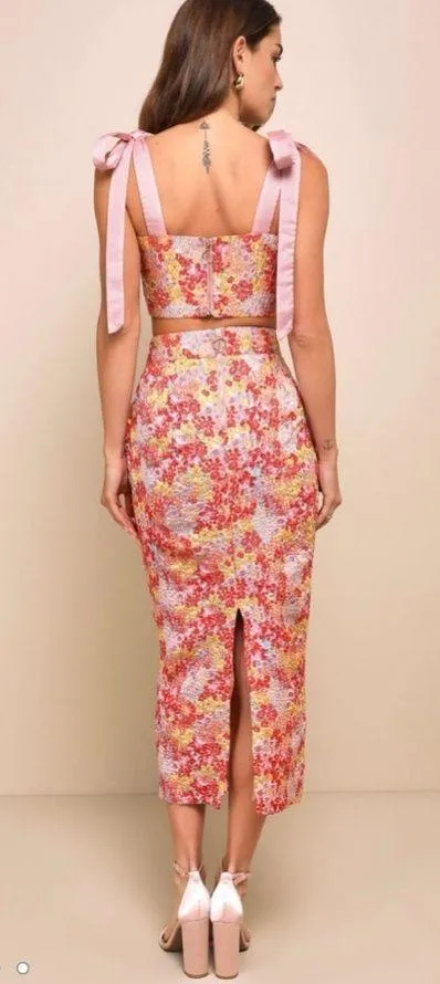 Lulu’s Two Piece Skirt Set size Medium - Image 2