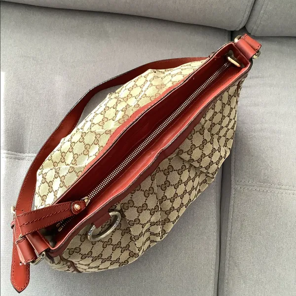 GUCCI canvas GG monogram shoulder bag ❤️❤️ - Image 4