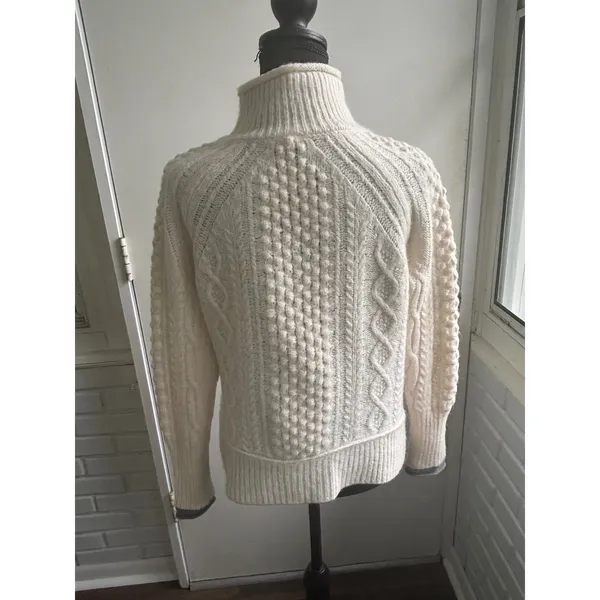 Alex Mill Camil Cabil‎ Wool Alpaca Sweater small luxury minimalist layered cabin - Image 7