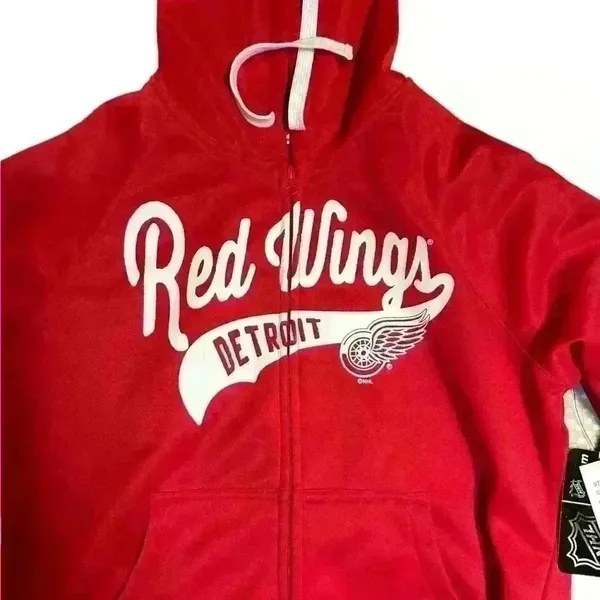 NWT Detroit Red Wings G-III 4Her by Carl Banks Women's Hoodie - Red size small - Image 6