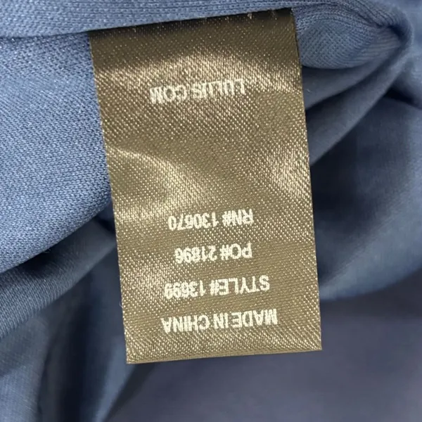 Lulus Mythical Kind of Love Dark Blue Maxi Dress Open Back Formal Gown Small - Image 7