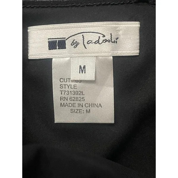 Tadashi Black Strapless Dress - Image 10