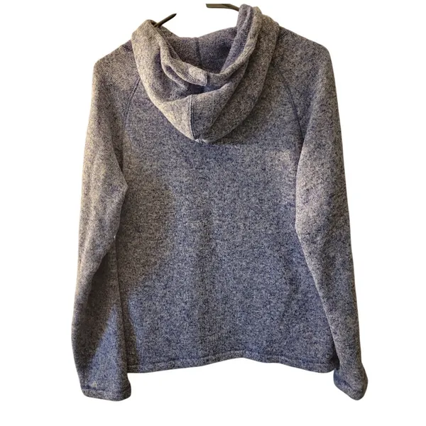 Browning‎ Women's Blue Purple Heathered Fleece Hoodie Sweatshirt Size M - Image 2
