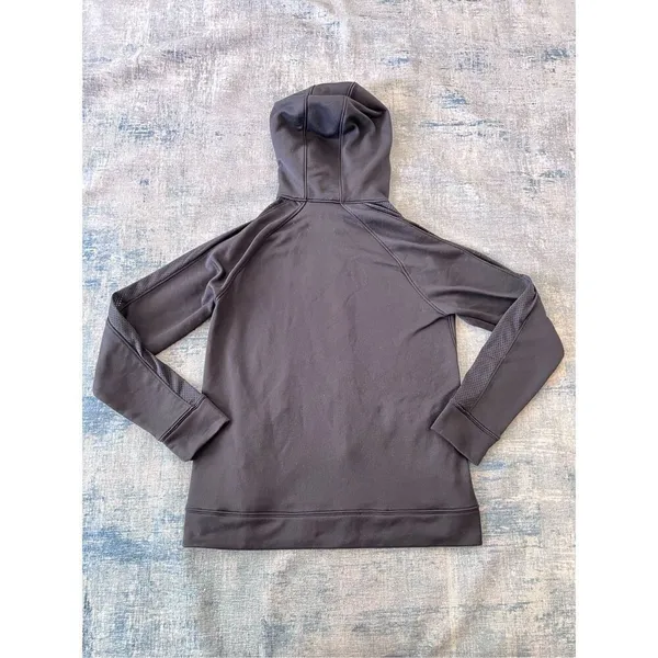 Under Armour Black Tech Terry Full Zip Hoodie Jacket Women's Large - Image 3
