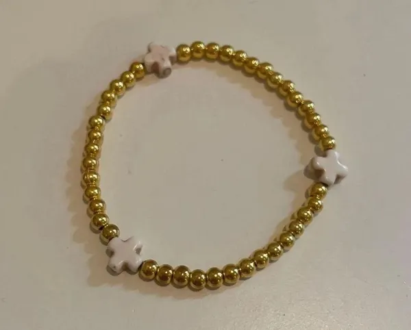 Gold Stackable Bracelets - Image 2