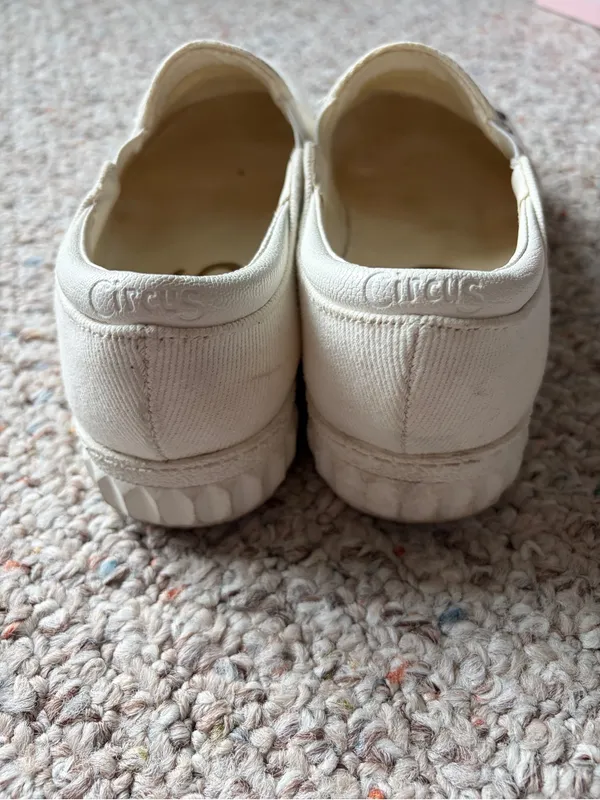 Circus by Sam Edelman Women's White Canvas Deck Shoes Size 7 M Rose' All Day - Image 3