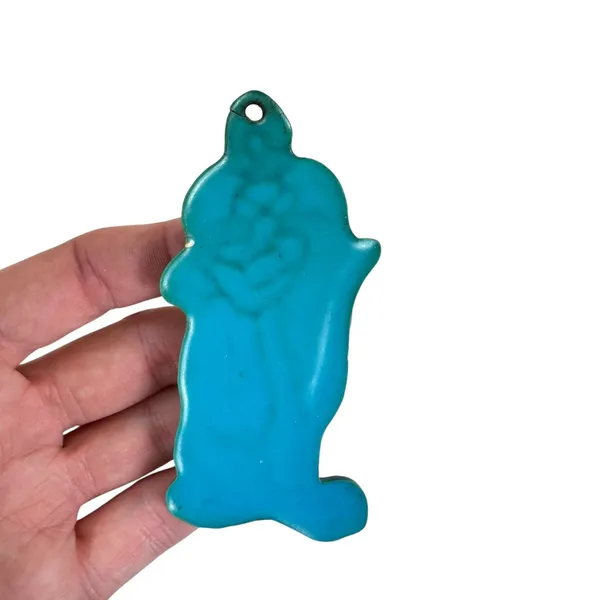 Vintage 1997 Warner Bros. Looney‎ Toons Sylvester Cat Rubber Key Chain - Image 2