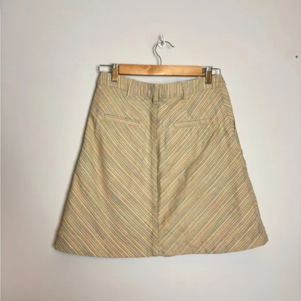 Pilcro & The Letterpress Anthro Pastel Striped Skirt - Image 8