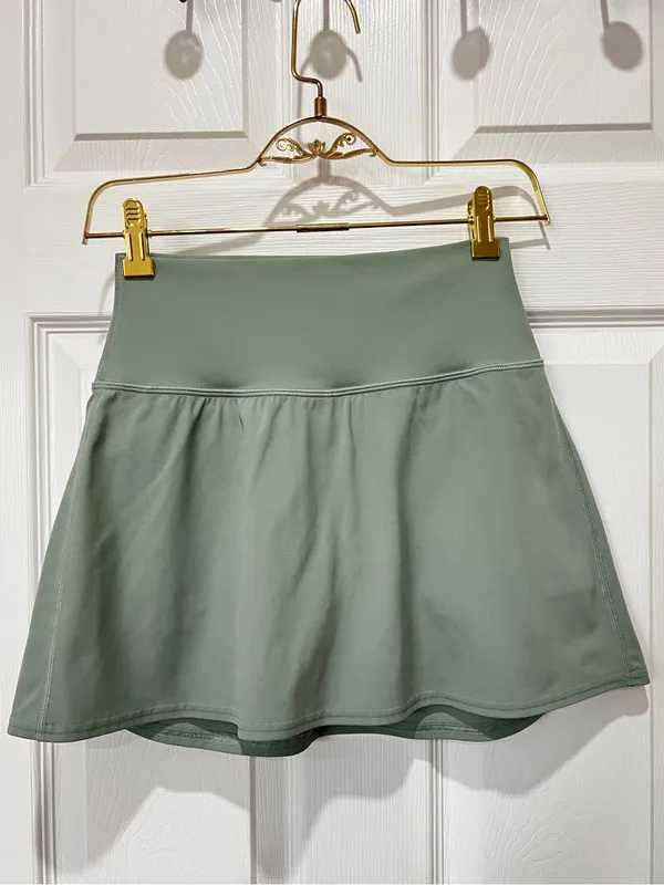 Lululemon Align High-Rise Skirt Green Size 6 Golf Sporty Athleisure Skort - Image 2