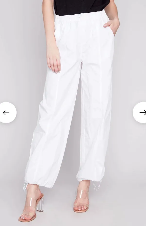 White Cargos Size M - Image 2