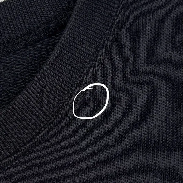 PACT Black Organic Cotton Essential Puff Sleeve Sweatshirt Dress S Pockets - Image 5