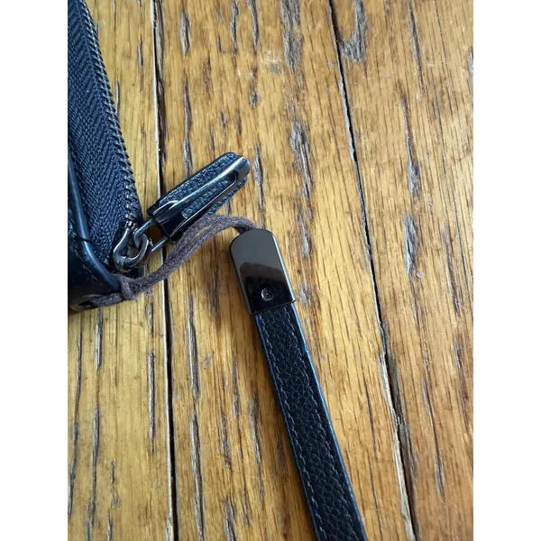 Bveyzi Wallet Womens One Size Black RFID Blocking Zip Around Wristlet Organizer - Image 2