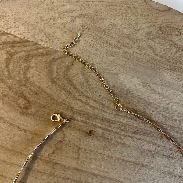 Gold Handmade Wire Swirl Belly Chain Belt or Headband Festival Piece - Image 8