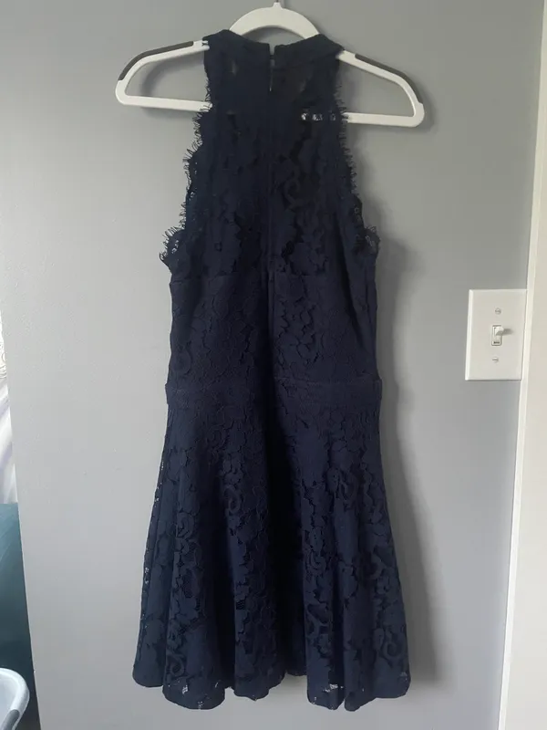 Blue Lace Dress - Image 2