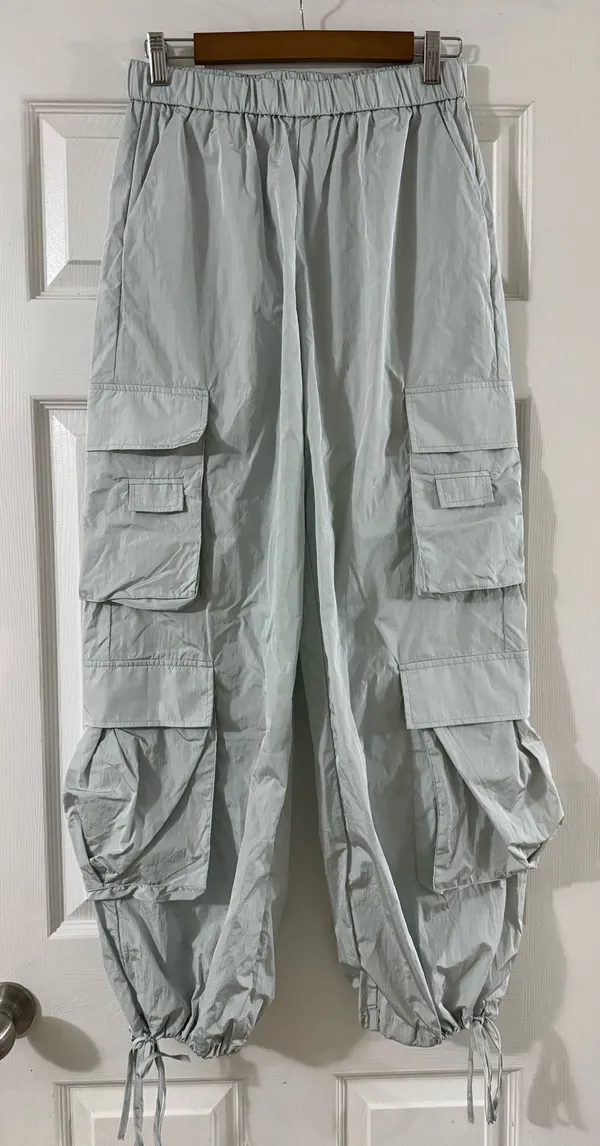 Gold Hinge Silver Cargo Pants  - Image 2