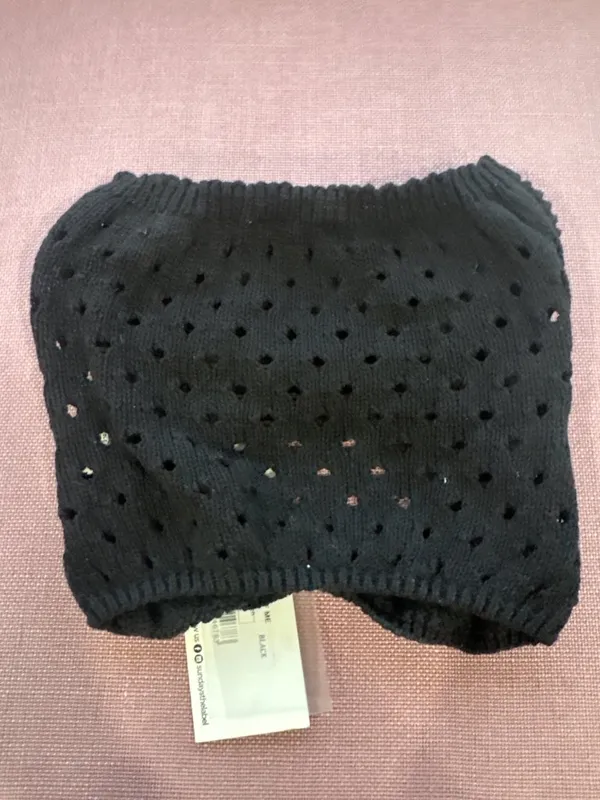 SNDYS X Revolve Whitehaven Top in Black Small New Womens Cut out Cropped Tube Ba - Image 7