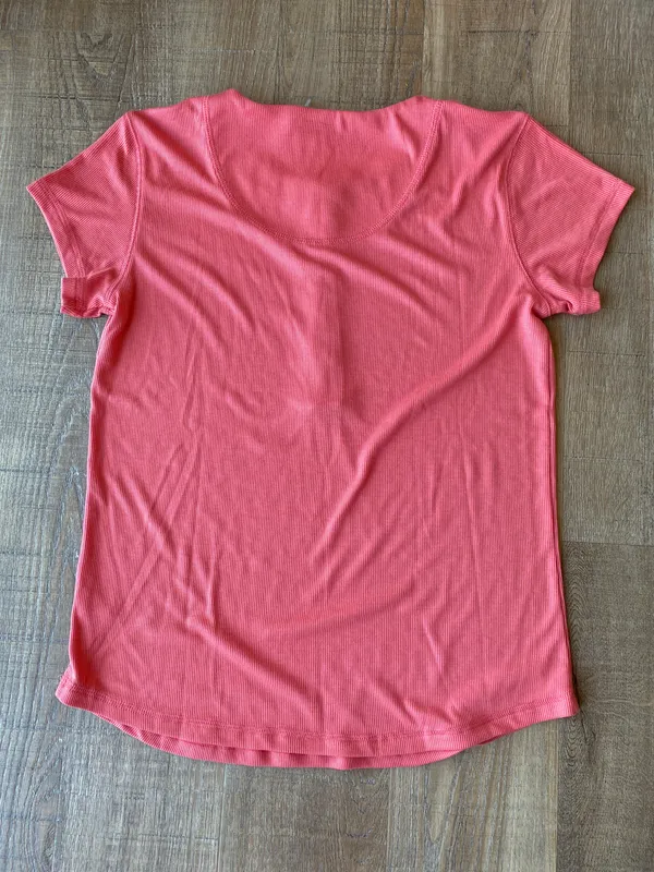 NWT Coral Henley Tee Shirt Top - Image 5