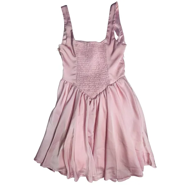 Princess Polly womens Straplie Mini Dress Pink size 0 New with tags Coquette - Image 13