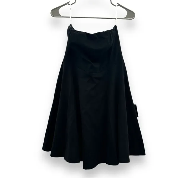 Lulus About A Twirl Black Strapless Fit‎ & Flare Skater Mini Dress Sz M NEW - Image 3