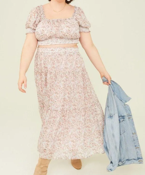 Altar'd State Arula Floral Top Plus Size B / 2X NWT Perfect Fall Transition Piece - Image 3