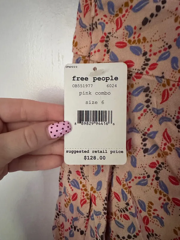 Free People Romper Floral - Image 2