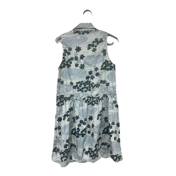 Tuckernuck Sleeveless Royal Shirt Dress Provence Breeze Floral Size Small - Image 3