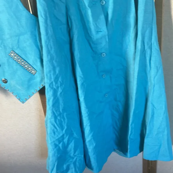 FINAL MARKDOWN Spencer creations western style skirt and vest set medium - Image 11