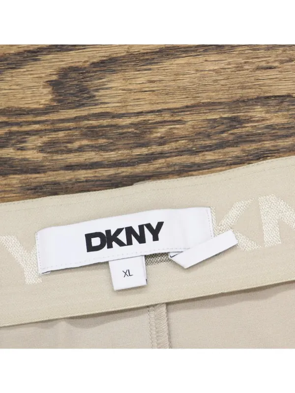 DKNY Womens Knit Pull-On Pencil Skirt P2ANQM27 Pebble Brown XL - Image 3