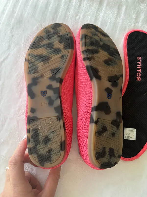 Rothy's Flats Round Toe Coral - Image 3