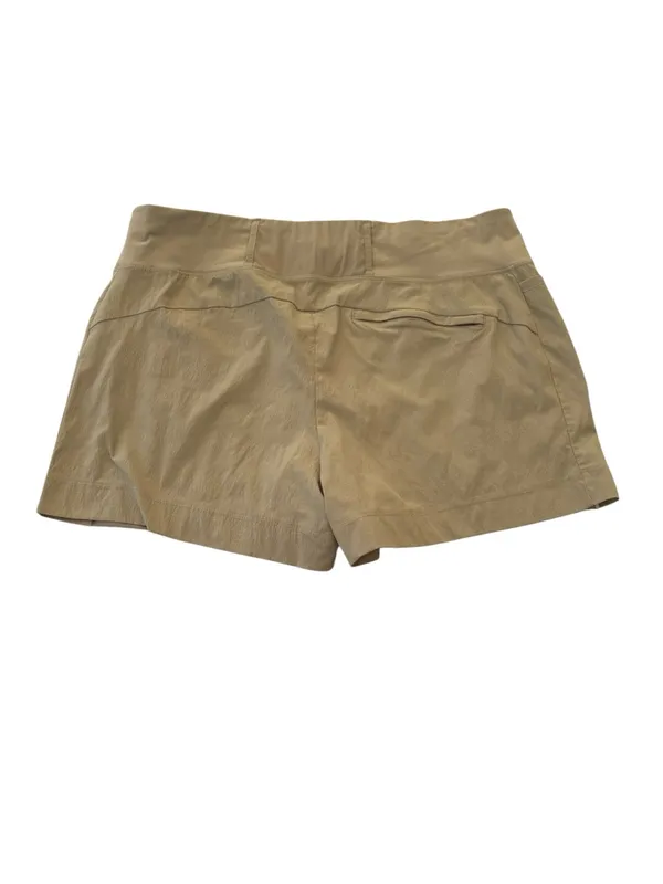 Athleta size 14 Trekkie North Khaki Athletic Shorts Wide Waistband athletic casu - Image 10