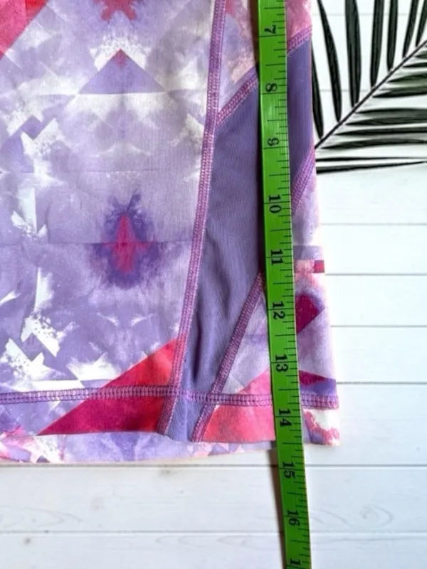 ZELLA Purple Geometric Print Active Shorts - Size Medium - Image 6