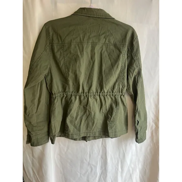 Old Navy Women's Green Jacket size s - Image 4