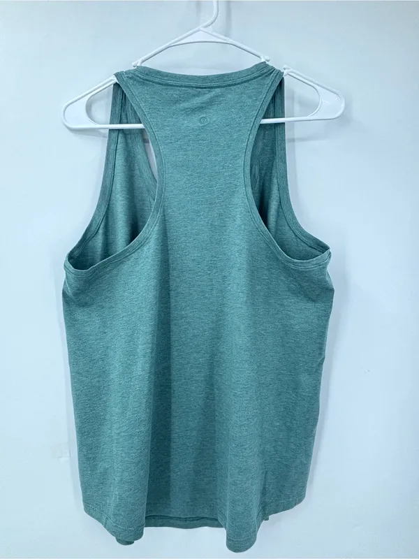 lululemon athletica Women's V-Neck Top in Heathered Teal - Image 5