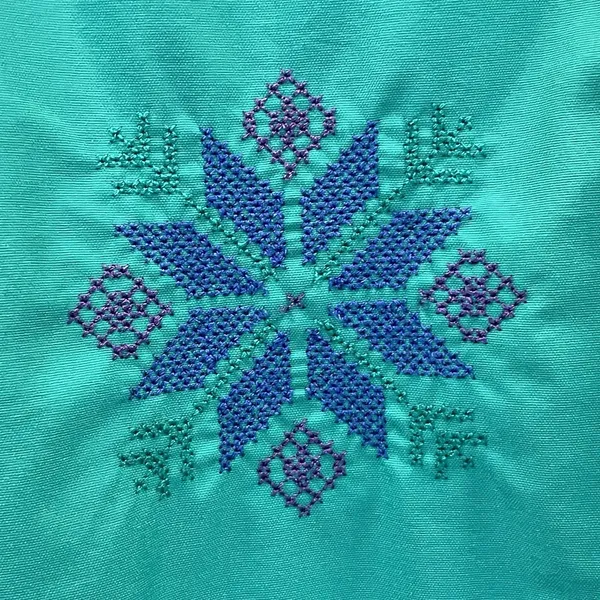Vintage 90's Edelweiss Womens L‎ Ski Vest Green Nordic Embroidery Quilted Lining - Image 12