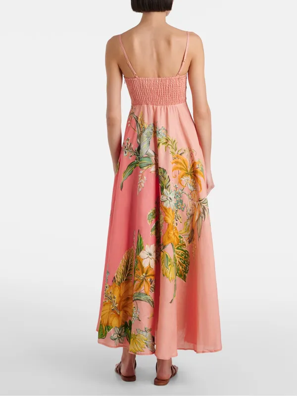 ALEMAIS Hazel Printed Max Dress, US4 - Image 3