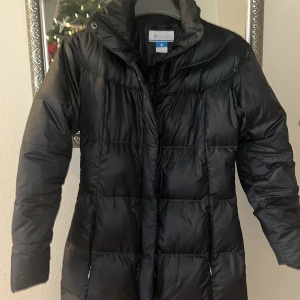 Columbia Long Puffer Jacket Sz XS - Image 3