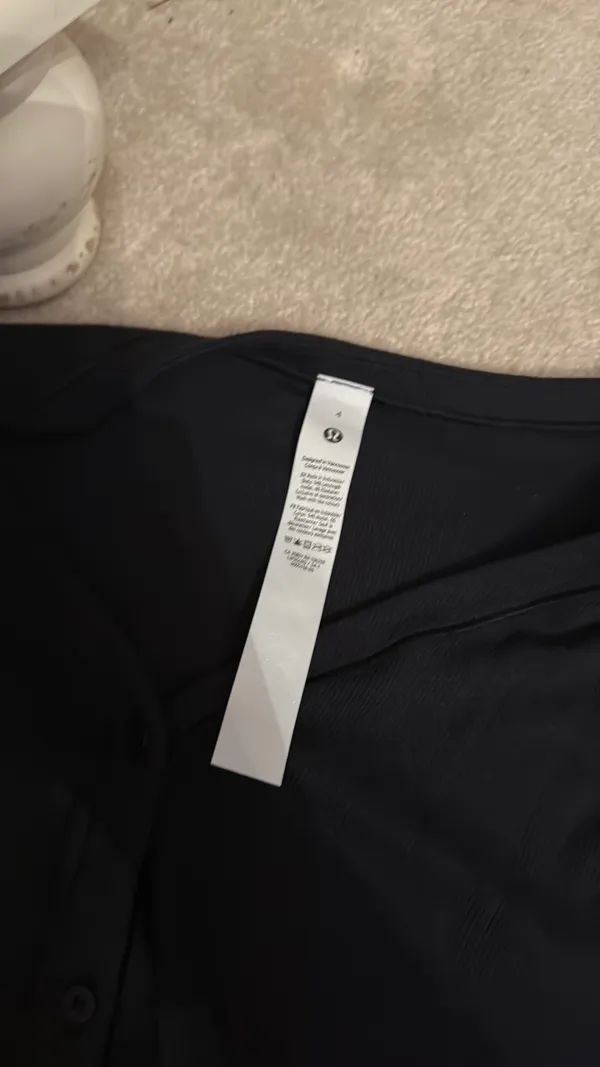 Lululemon side cinch ribbed cardigan - Image 3