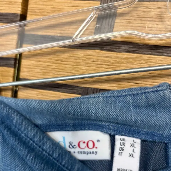 D&Co Denim Skort Size‎ Large - Image 8