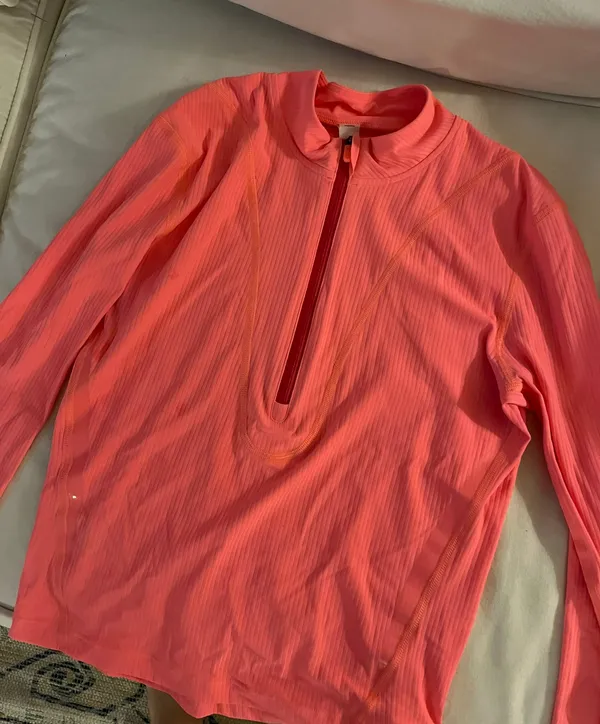 Lululemon Gloss Trim Run 1/2 Half-Zip - Image 4