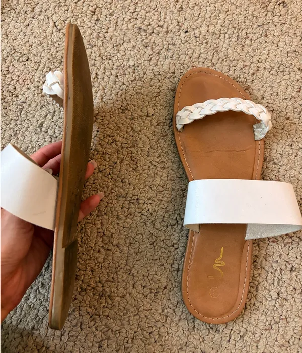 Braided double strapped sandals  - Image 3
