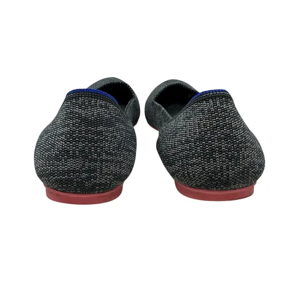 Rothy's The Flat Birdseye Knit Round Toe‎ Slip-On Charcoal Gray Size 9.5 - Image 5