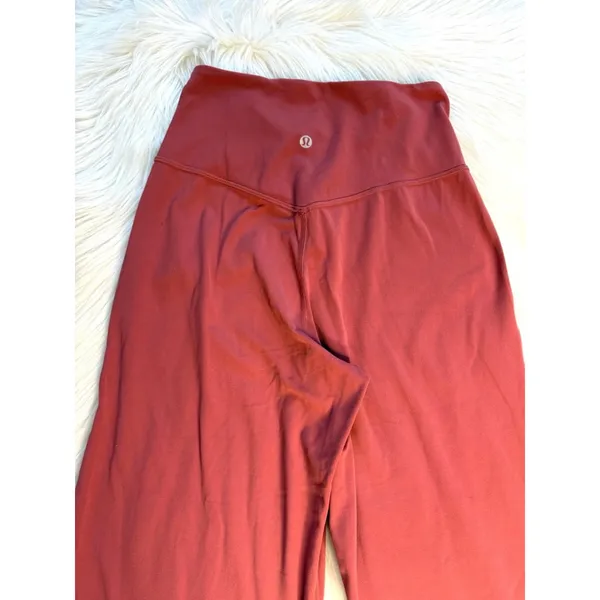 Lululemon Align Wide Leg Crop 23” Pants in Soft Cranberry - Image 7