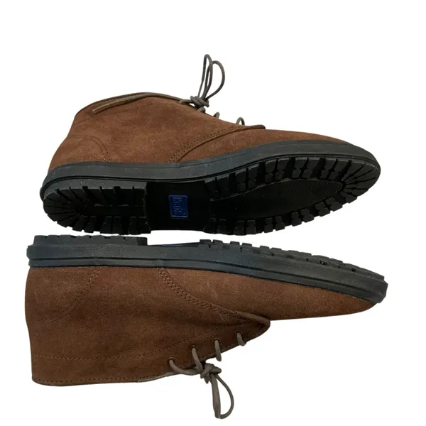 Vintage 80s Keds brown suede leather chukka boots women’s Sz 8 lace up - Image 6