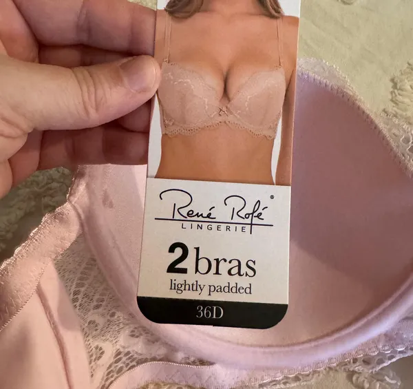 Rene Rofe 36D Pink Bra Size 36 D - Image 5