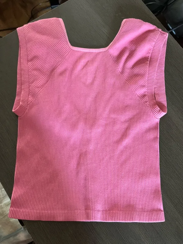 Free People V-Neck Ribbed Top XS/S in Sweet Pea New Without Tags - Image 7