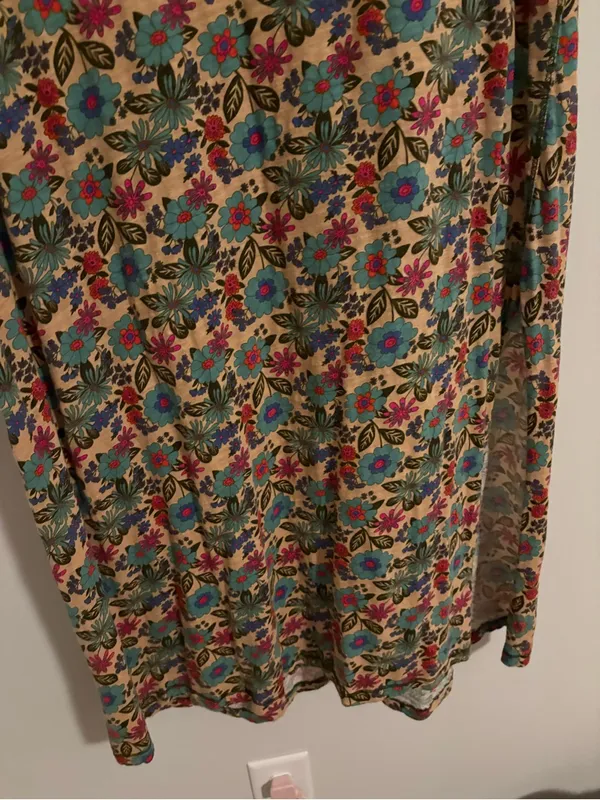 Natural Life Cotton Floral Midi Dress size Medium - Image 8