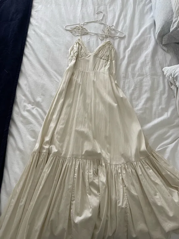 Abercrombie Tie-Strap Tiered Maxi - Image 3